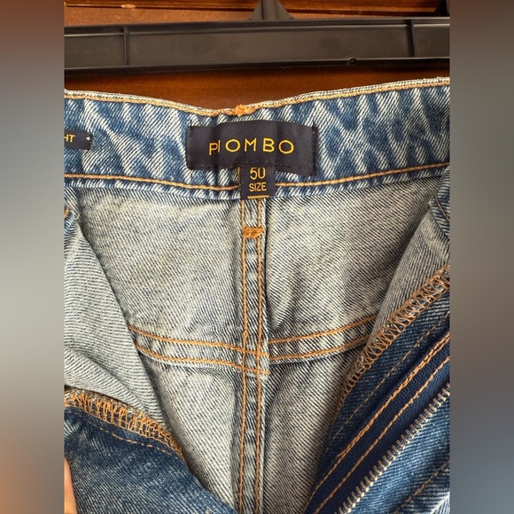 Piombo Classic Straight Leg Jeans - Picture 2 of 3